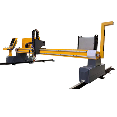 Paslanmaz Çelik Levha Metal için Step Motor 100a Gantry Cnc Plazma Kesme Makinesi