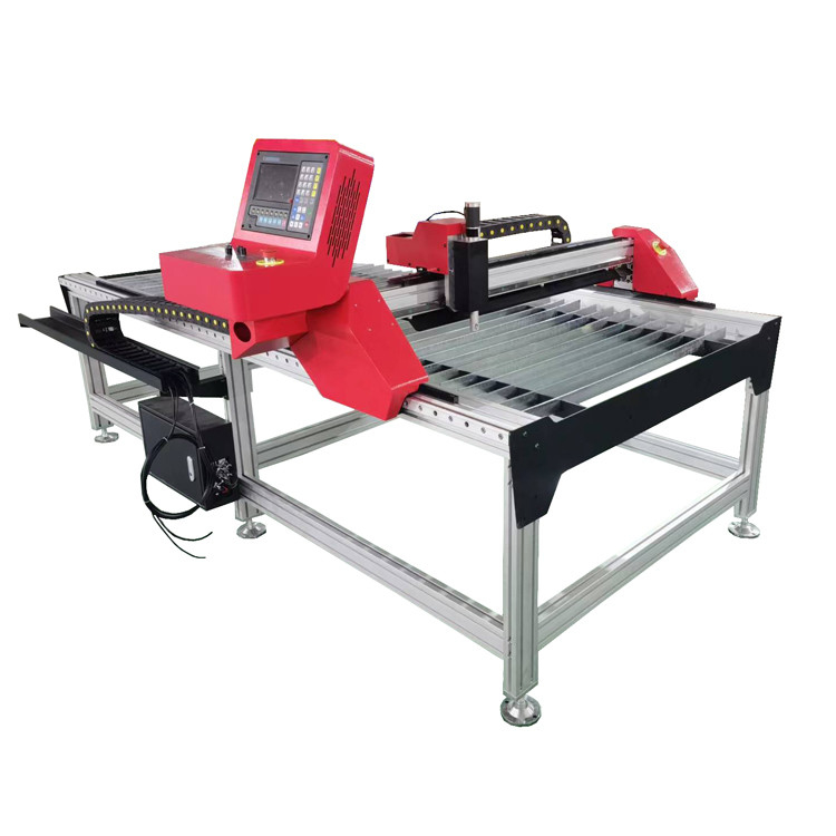 Fangling F1621 Cnc Plazma Kesim Masası Otomatik THC Y Ekseni İçin Lineer Raylı Kırmızı