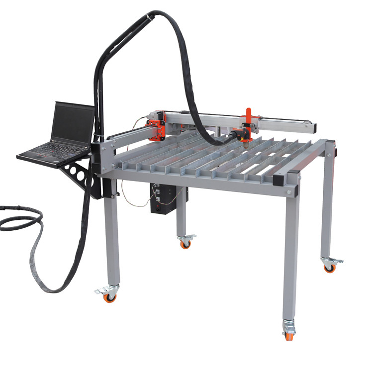 1-10mm Metal Çelik için 220V Küçük CNC Plazma Kesme Masası mini plazma masası